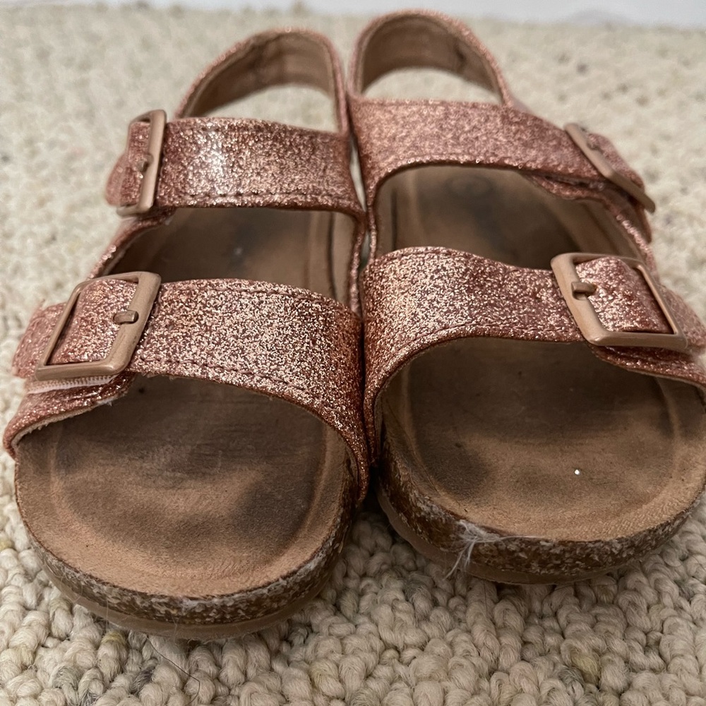 Cat and Jack Pink Sparkly sandals
